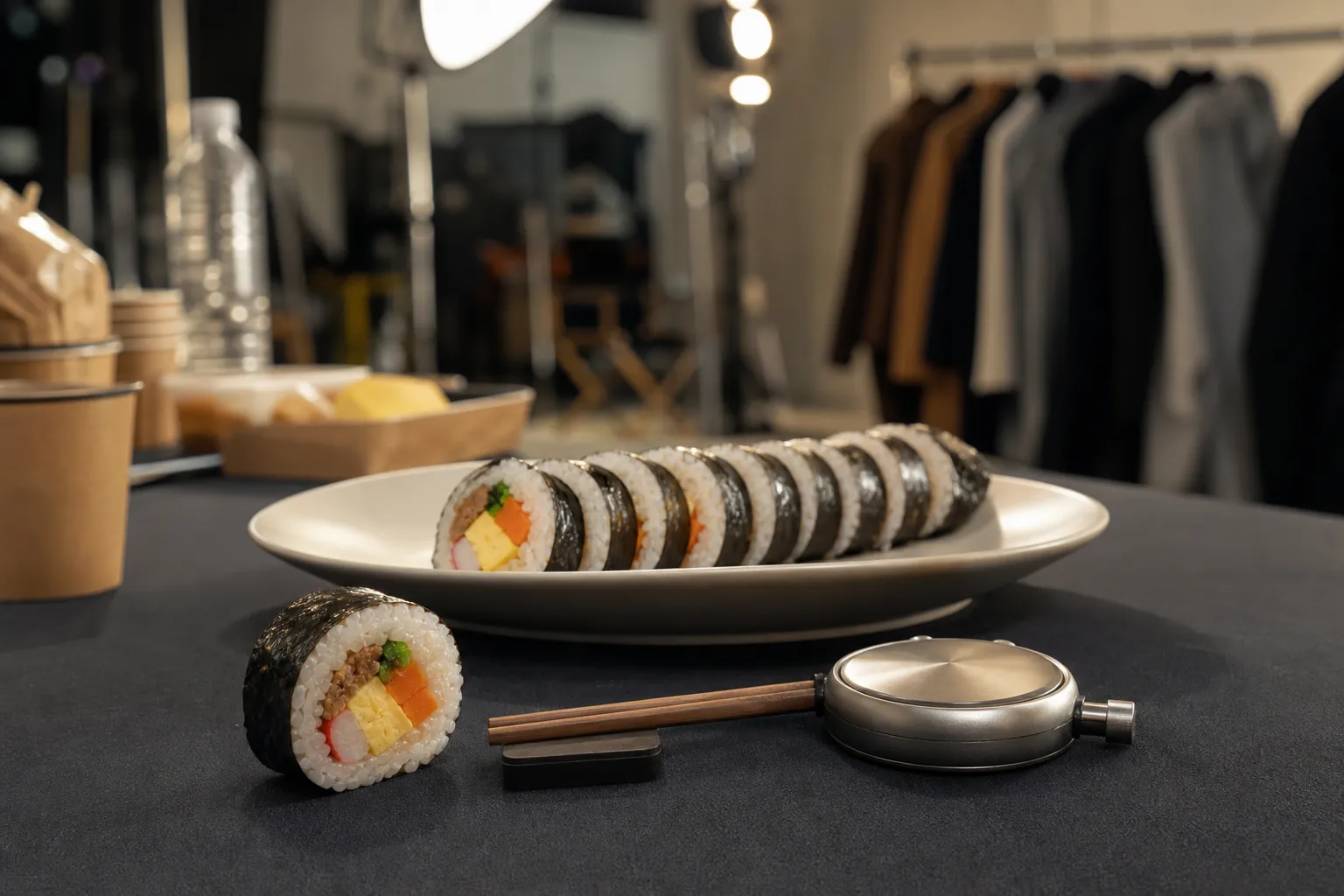 아이유 김밥 30분 Seoul K-culture trend concept