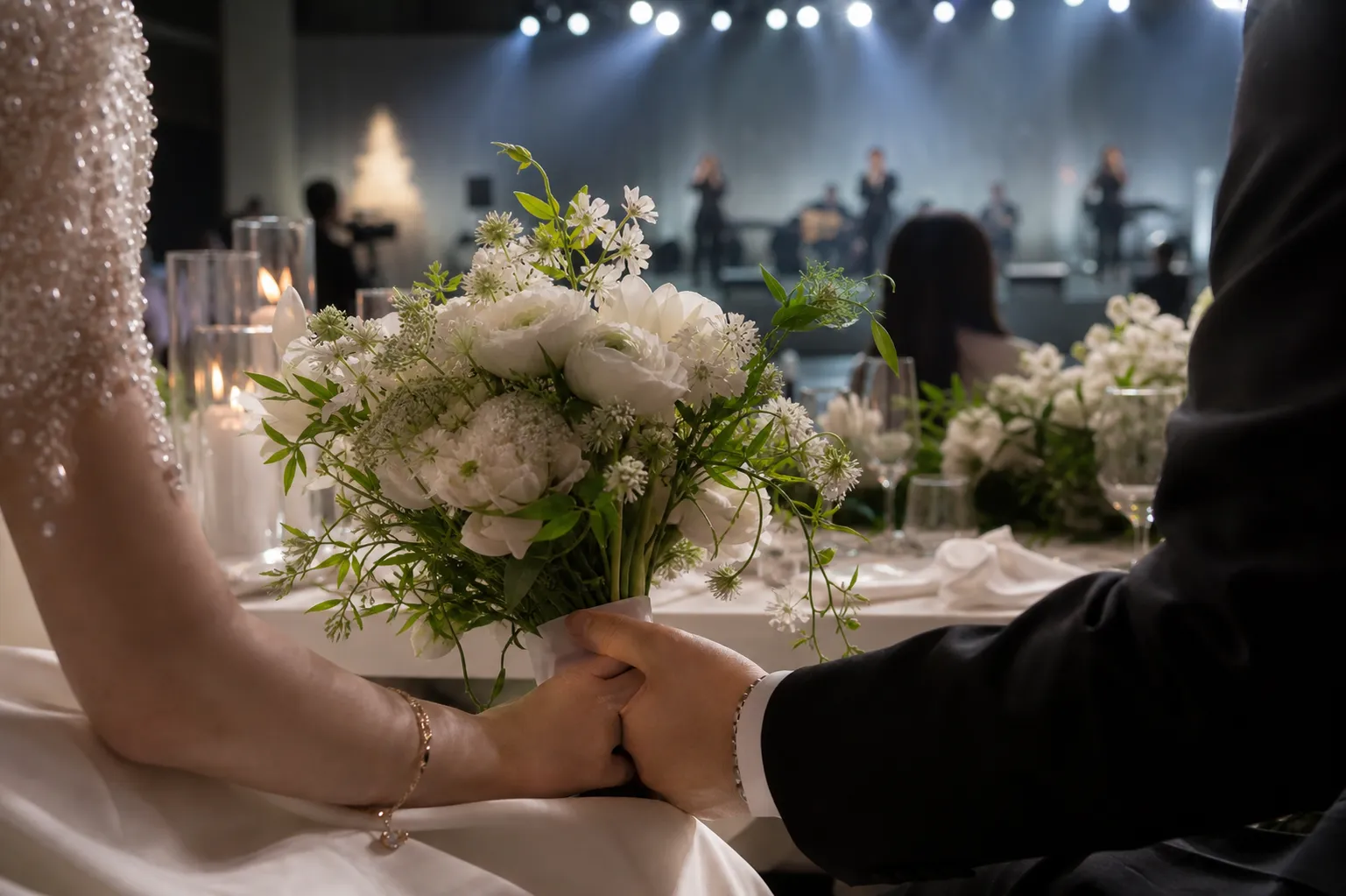 Bomi Rado Seoul wedding congratulatory stages concept