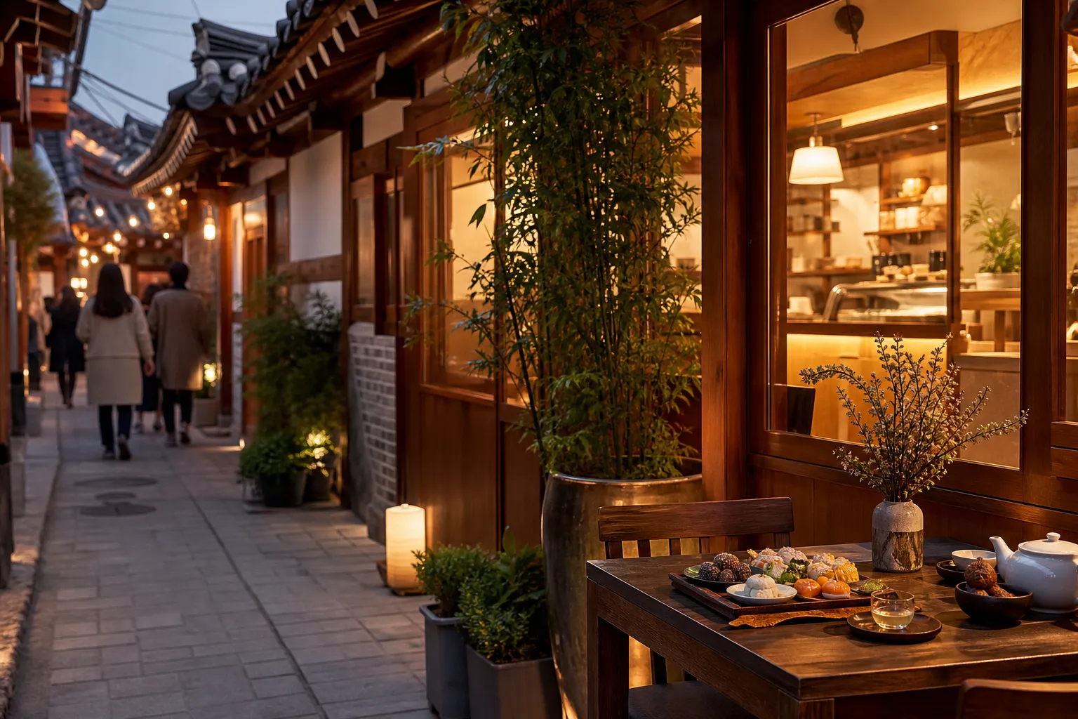 Silladang Ikseon Gaeseong Juak: A Warm Guide to the Traditional Dessert Cafe in Ikseon-dong 3 Ikseon-dong Silladang Ikseon Gaeseong Juak hanok cafe atmosphere