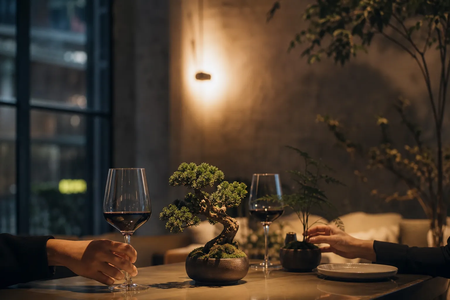 Seongsu Sortie Wine Bar: A Quiet Paris-Inspired Stop in Seongsu 3 Seongsu Sortie Wine Bar Bonsai and Sip pop up concept