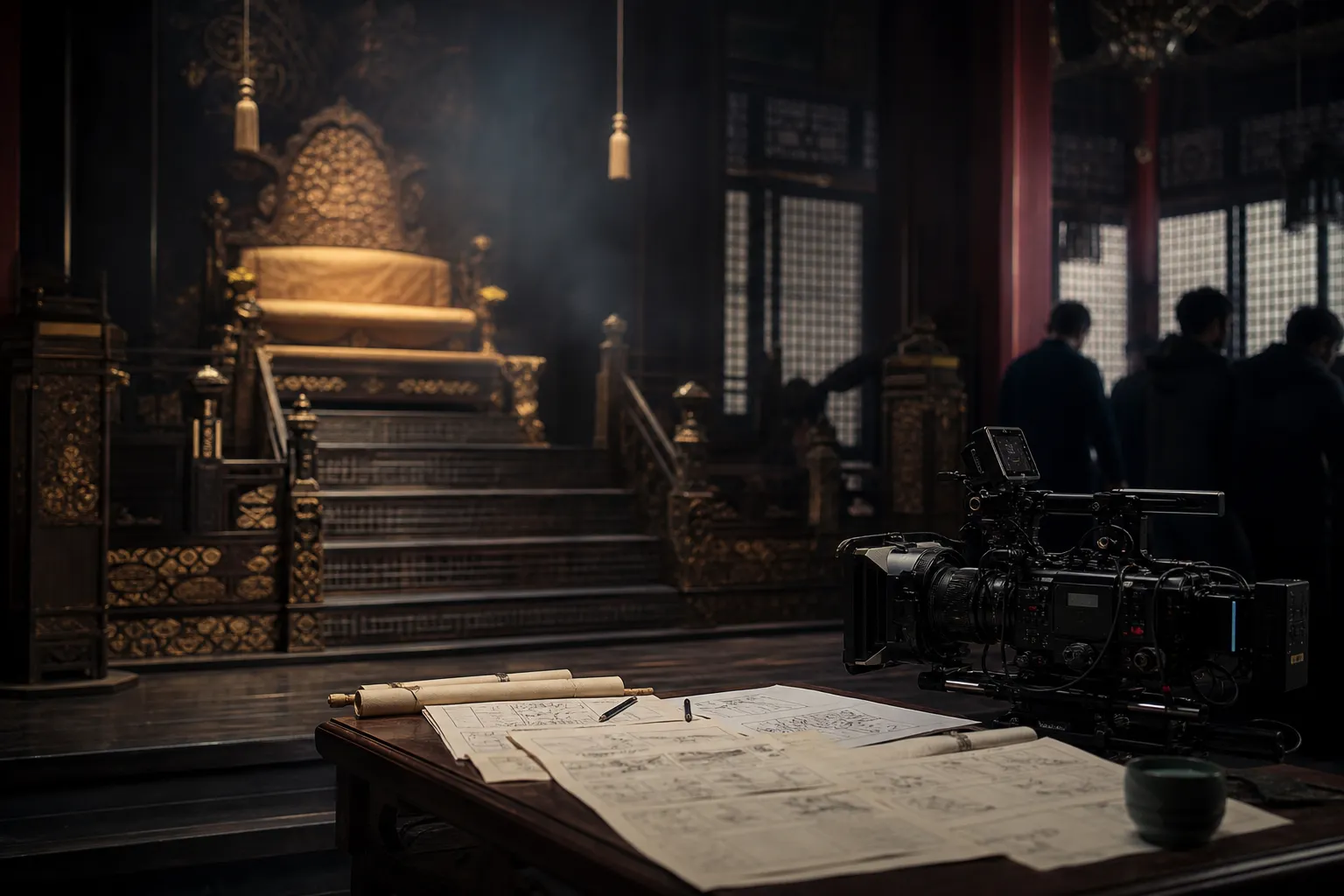Perfect Crown Choi Tae-sung Criticism Puts Historical-Distortion Dispute in Focus 3 Perfect Crown enthronement scene controversy historical distortion dispute concept