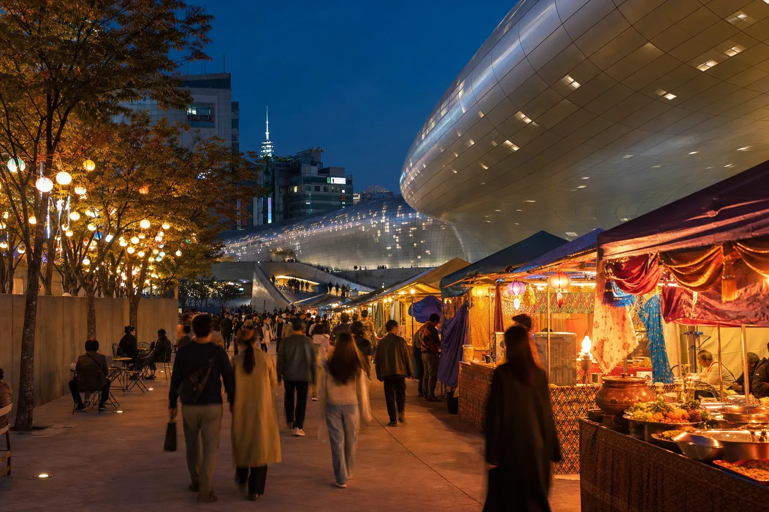 DDP World Food Zone venue concept for 2026 Seoul World Cities Culture Festival