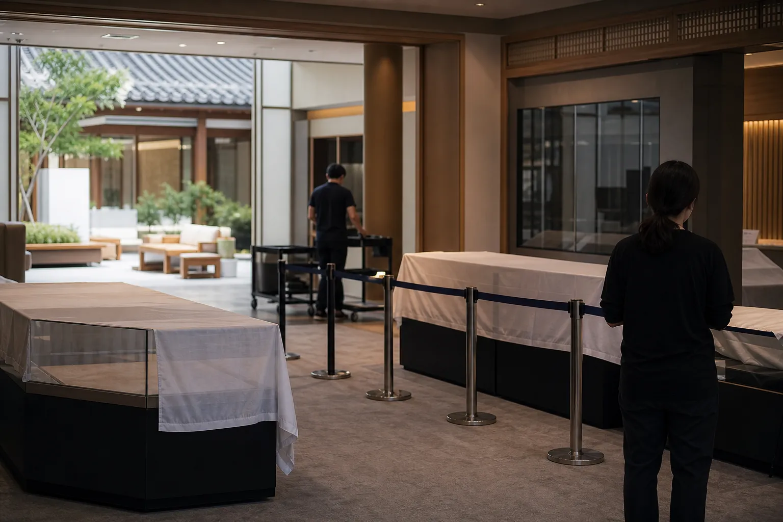 Cheongwadae Sarangchae exhibition restricted areas and open facilities guide