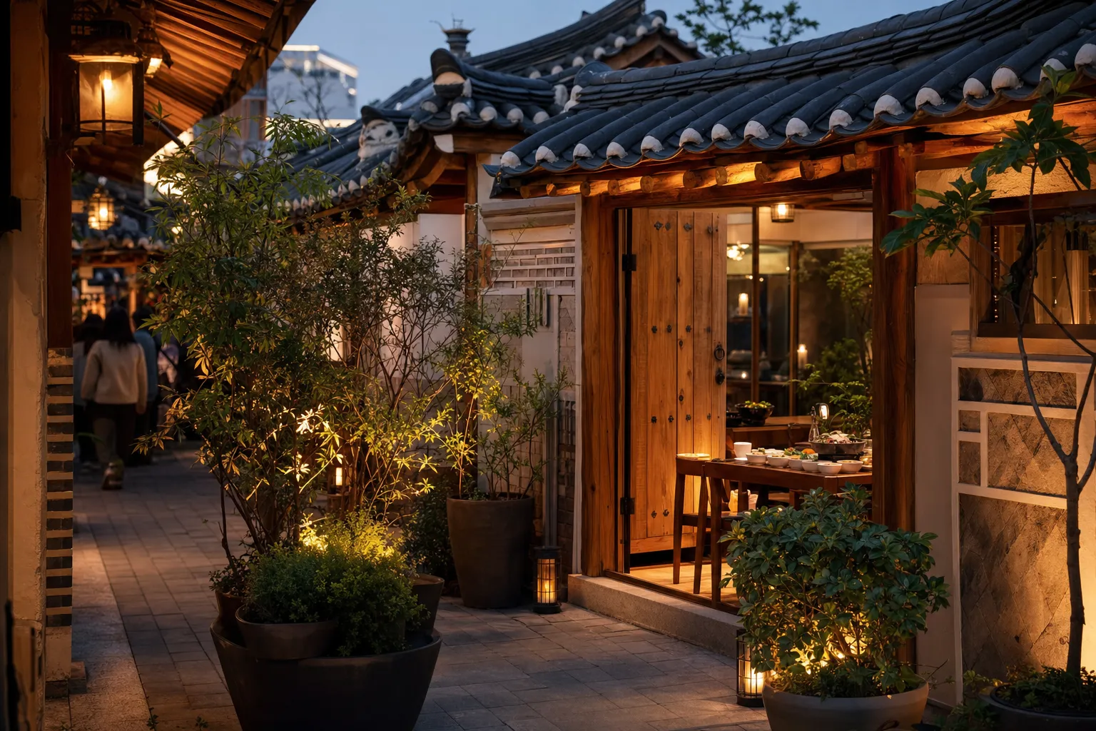 Ikseon Aetteut Hanok Dining Ikseon-dong Seoul hanok restaurant concept