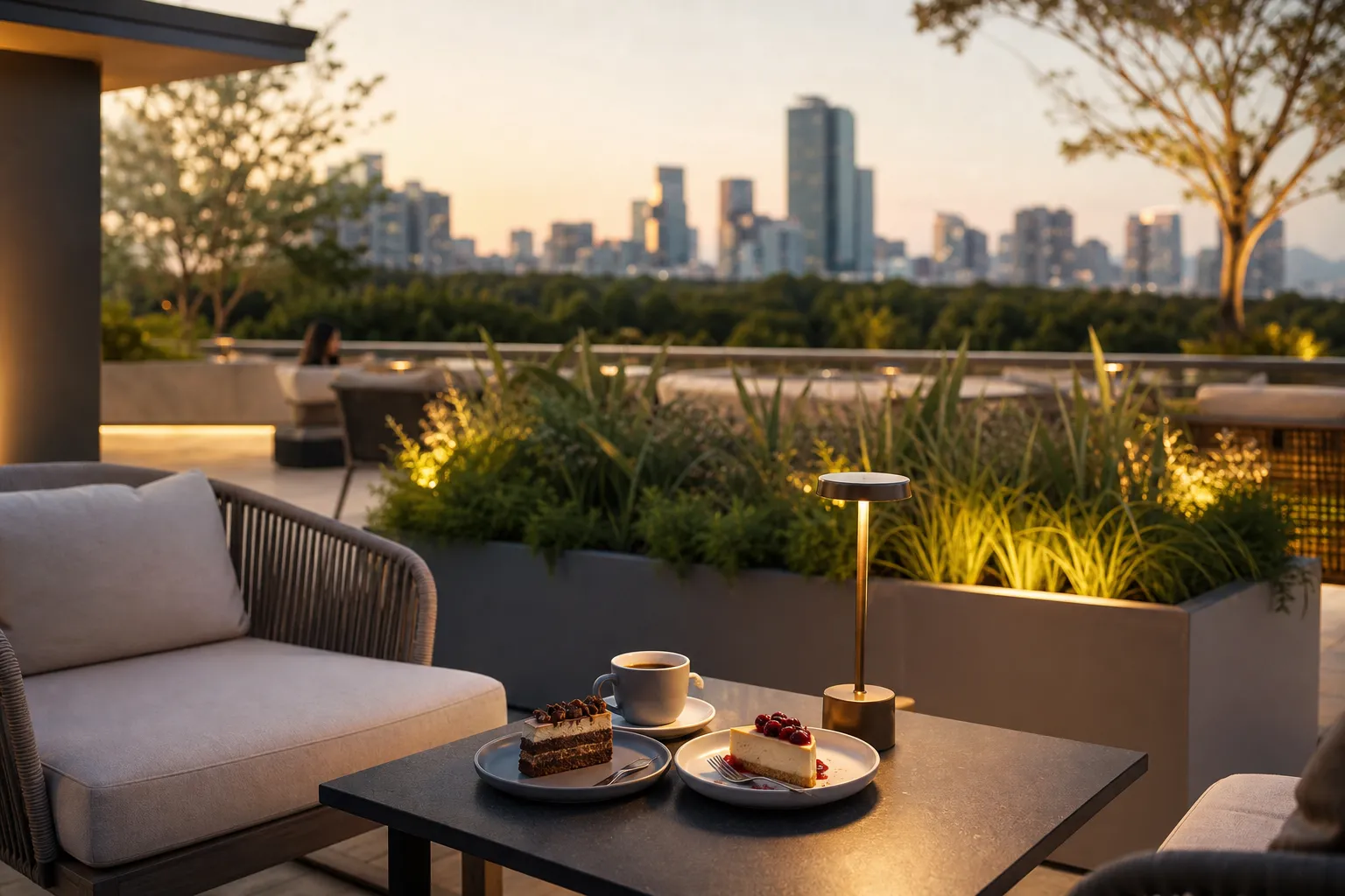 Millab Seongsu Pop-up Cafe terrace rooftop Seoul venue concept