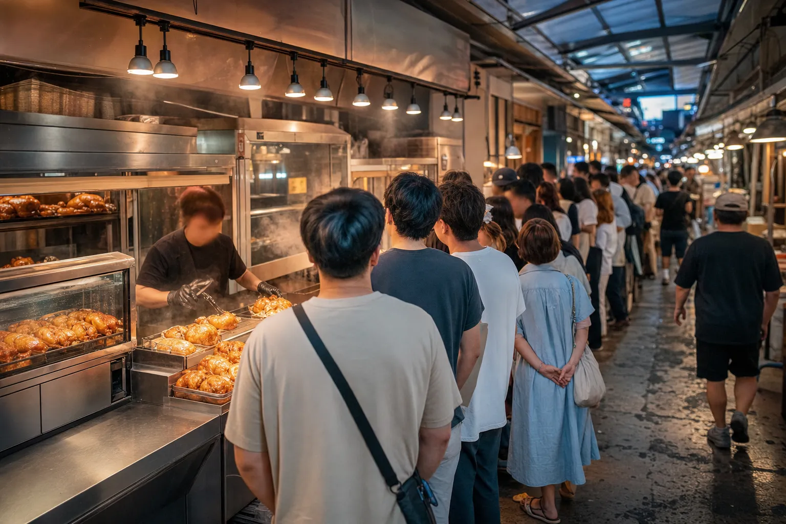 Kyungdong Market Chicken Waiting Namwon Tongdak line tips