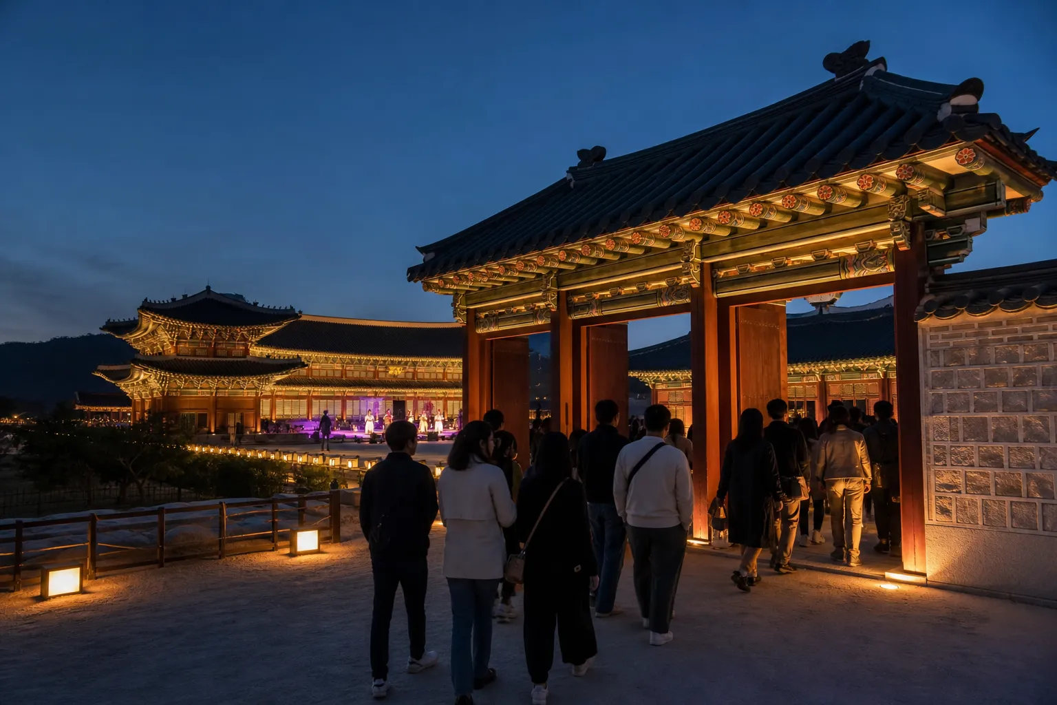 Gyeongbokgung Night Tour dates tickets entry rules Seoul palace guide