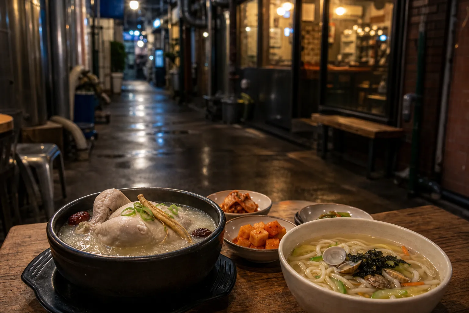 Mullae-dong chicken spots Kokko Sikdak Bomal Kalguksu Baemal Samgyetang guide