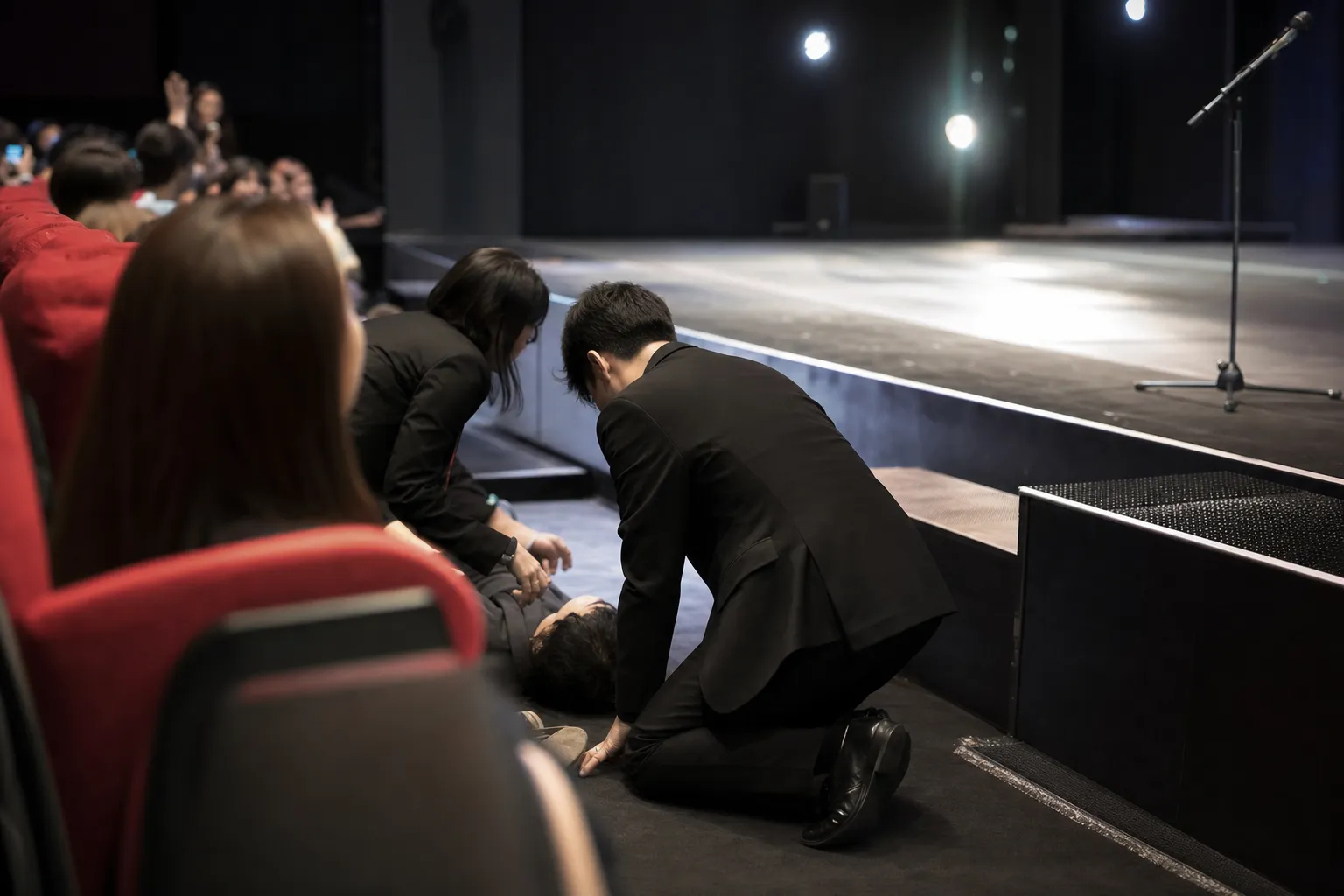 Jun Ji-hyun audience fall quick response at Gunche venue concept