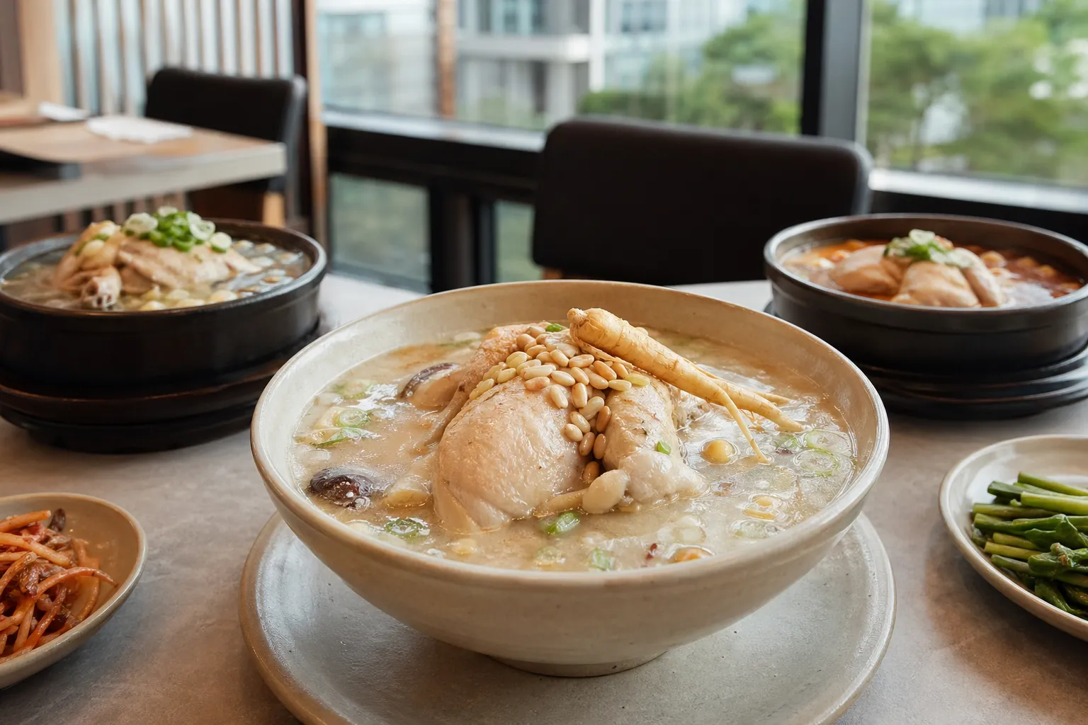3rd Samgyetang Michelin recognized Seoul chicken soups