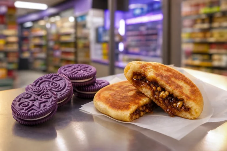 BTS Oreo Hotteok Flavor limited edition Korean snack Seoul convenience store