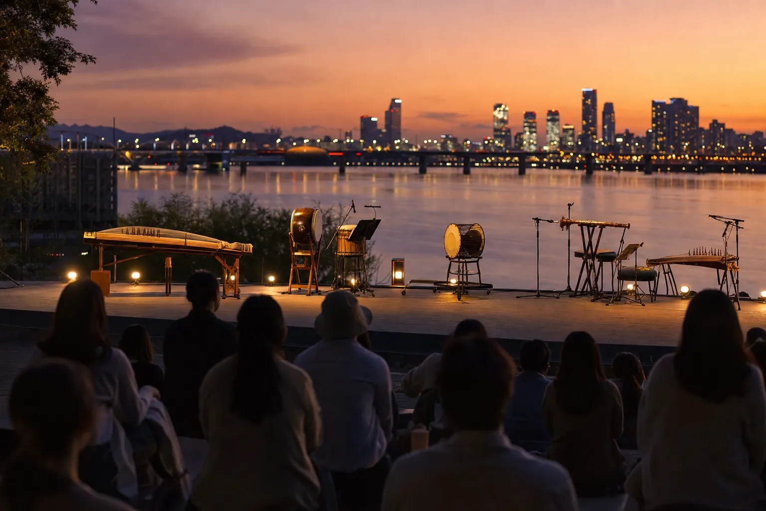 Banpo Hangang Park Gugak Festival Guide 2026 Seoul Gugak Festival on the Han River stage concept