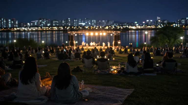 Gangnam Picnic Concert 2026 Free Hangang Night Picnic Guide for June 13 stage concept