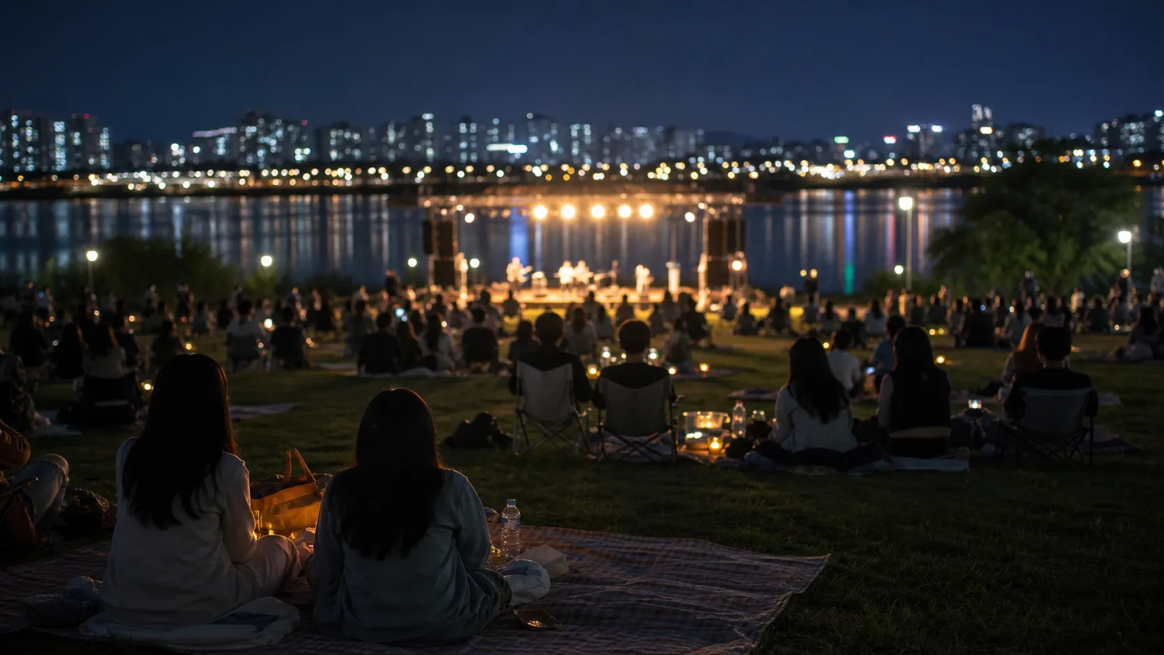 Gangnam Picnic Concert 2026 Free Hangang Night Picnic Guide for June 13 stage concept