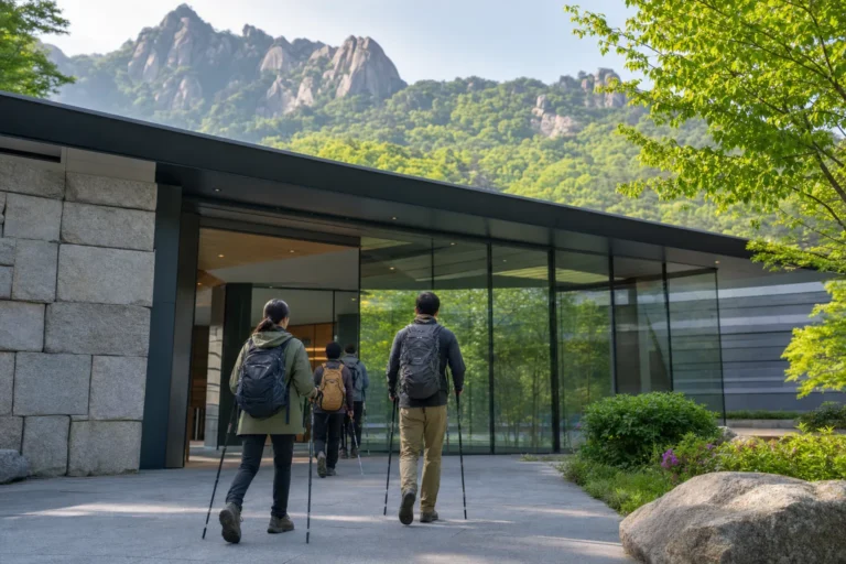 Bukhansan Hiking Tourism Center Seoul Hiking Week visitor hub