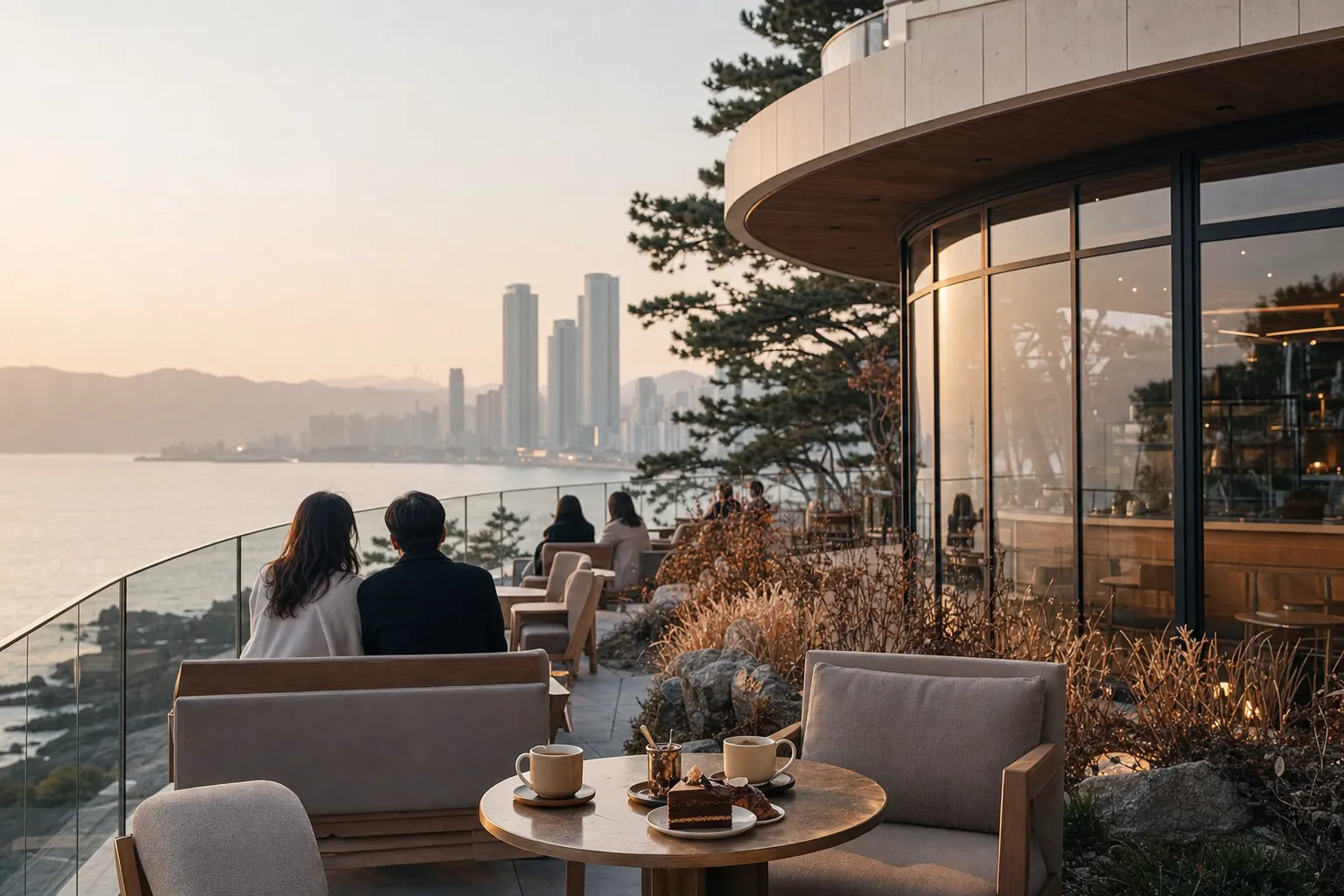 New Dalmaji Road Cafes Eke Cafe Arbre Haeundae Dalmaji cafes trend