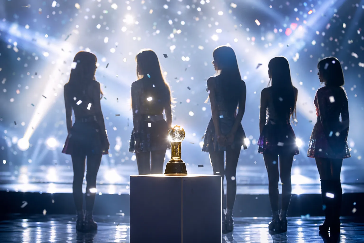 ILLIT Takes No. 1 on Inkigayo With “It’s Me” and 5,168-Point Score stage concept