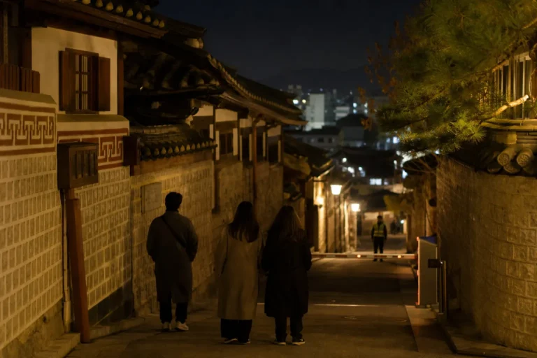 Bukchon Night Access Restrictions before a Bukchon night walk in Seoul