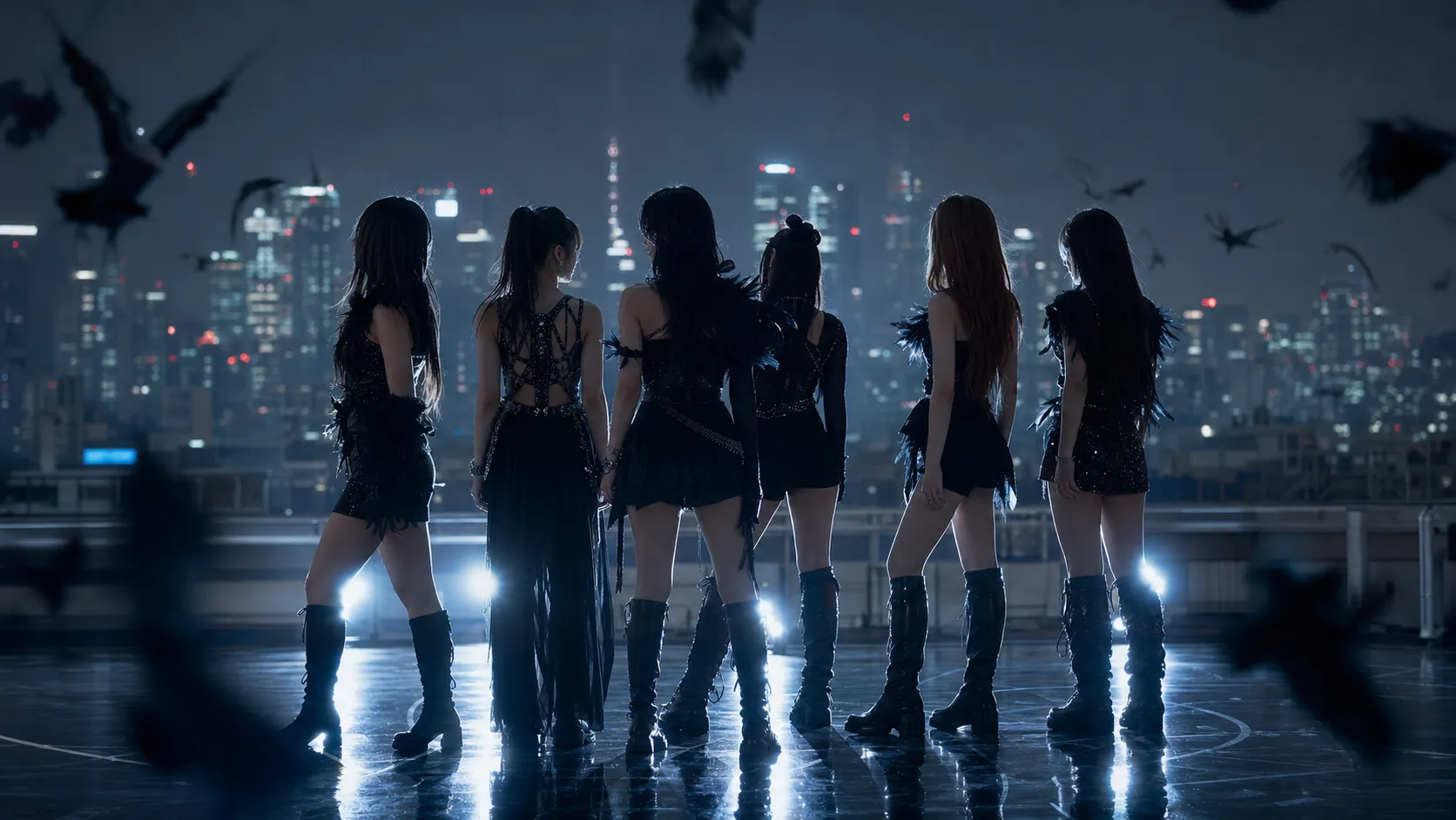 i-dle Crow MV Released Ahead of Digital Single and We made Album Schedule stage concept
