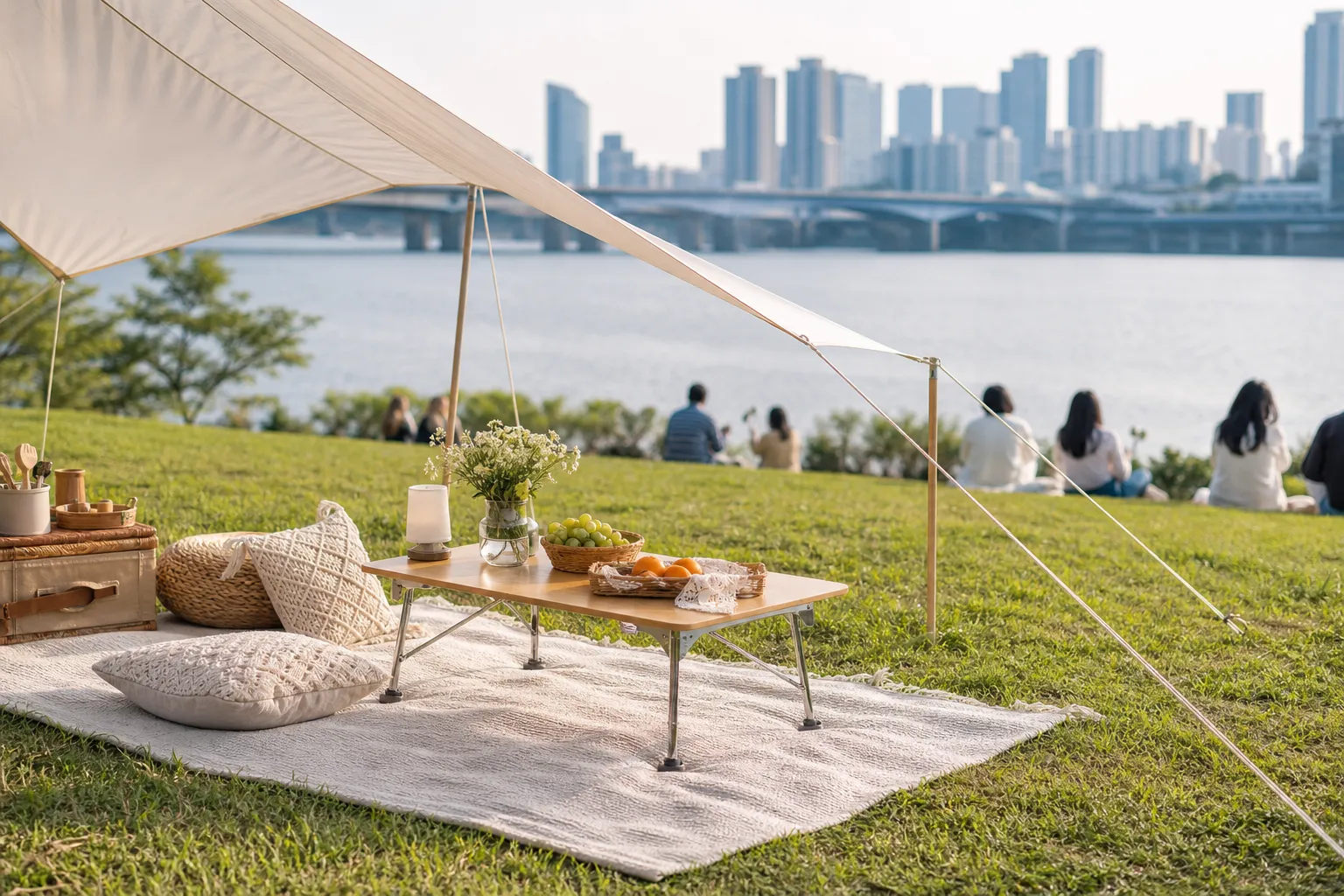 Jamwon Hangang Park Picnic Rental Guide shade rules picnic zones 2026 event notes