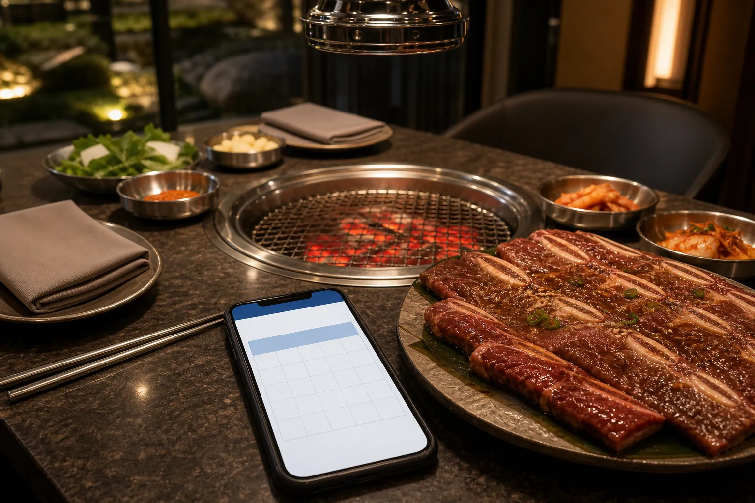 Galbi1987 reservations Pocheon Idong Galbi visit