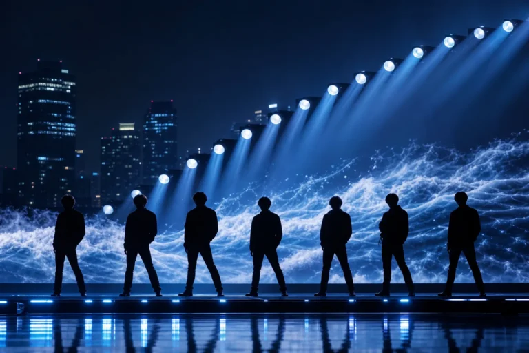 BTS SWIM Hot 100 12 weeks June 20 Billboard Chart stage concept