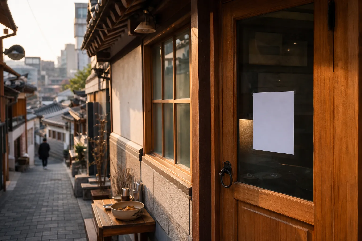 Seochon Andeok temporary closure mandu soup Seoul Bib Gourmand spot