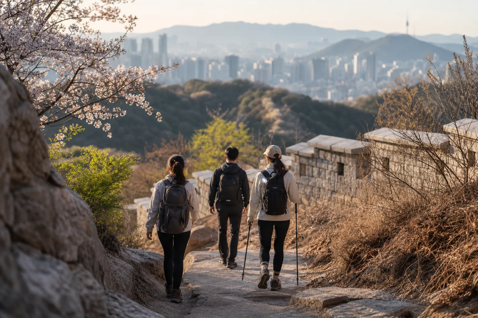 Bukaksan Hiking Program Guide Seoul Hiking Week 2026 Spring concept