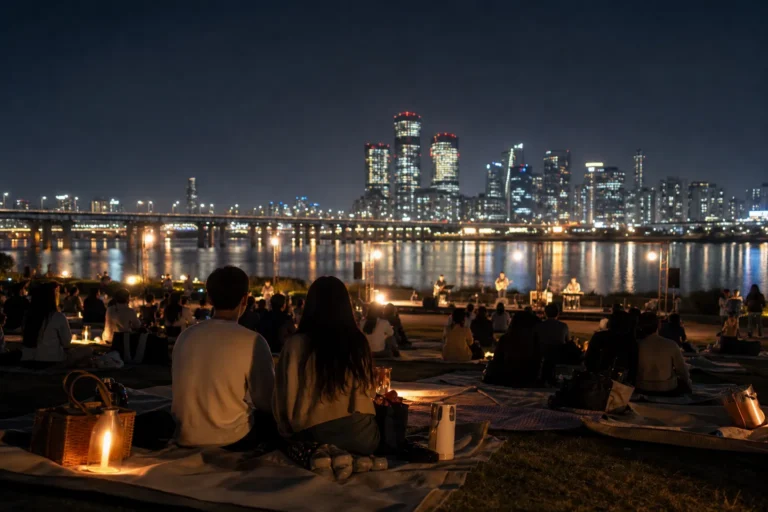 Gangnam Picnic Concert 2026 Guide Hangang night picnic event stage concept