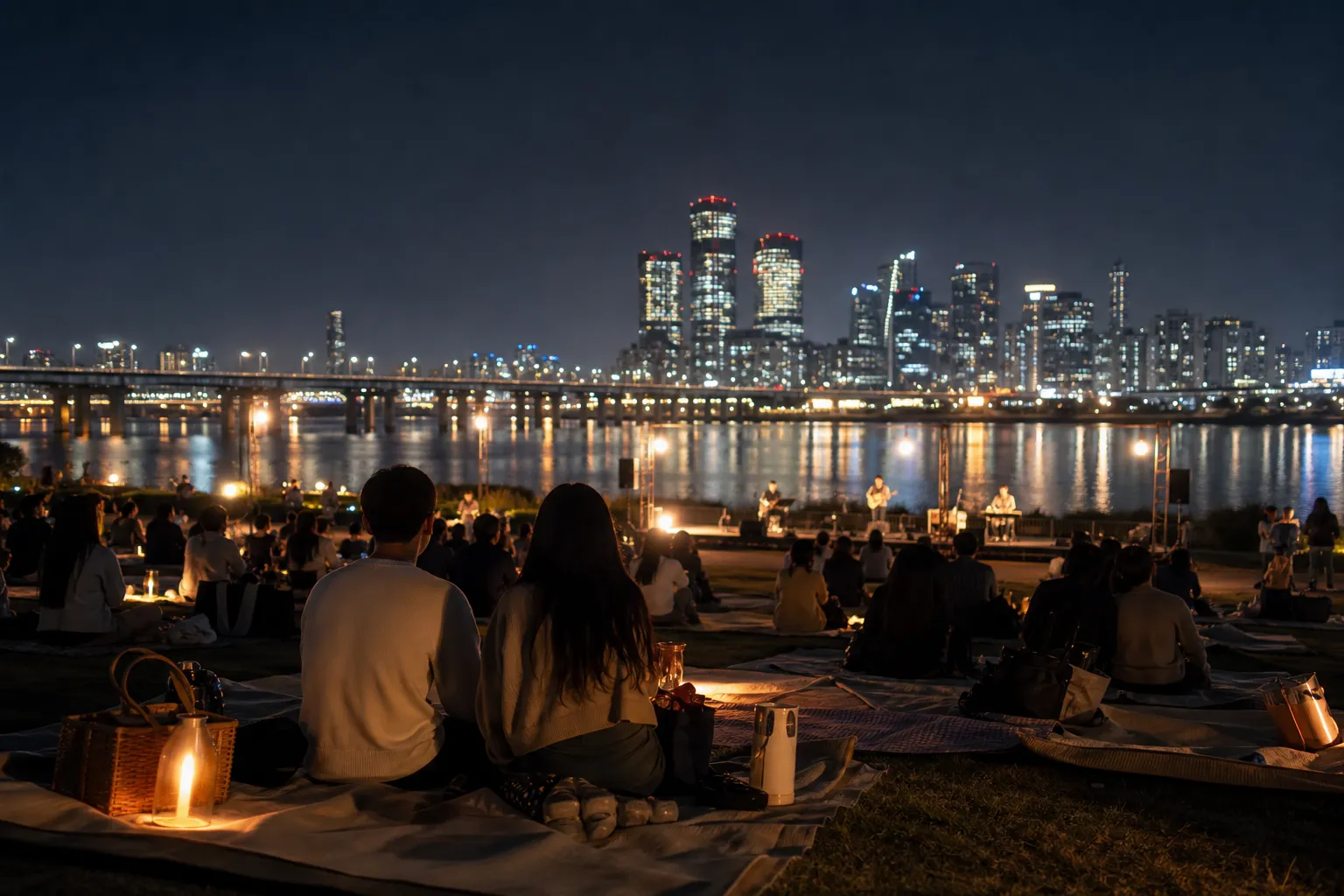 Gangnam Picnic Concert 2026 Guide Hangang night picnic event stage concept