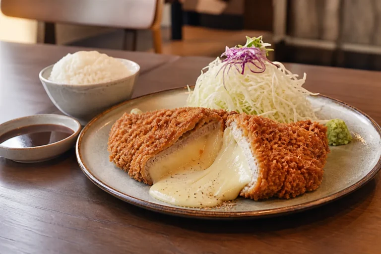 Seongsu handmade cheese donkatsu cheesy cutlets in Seongsu