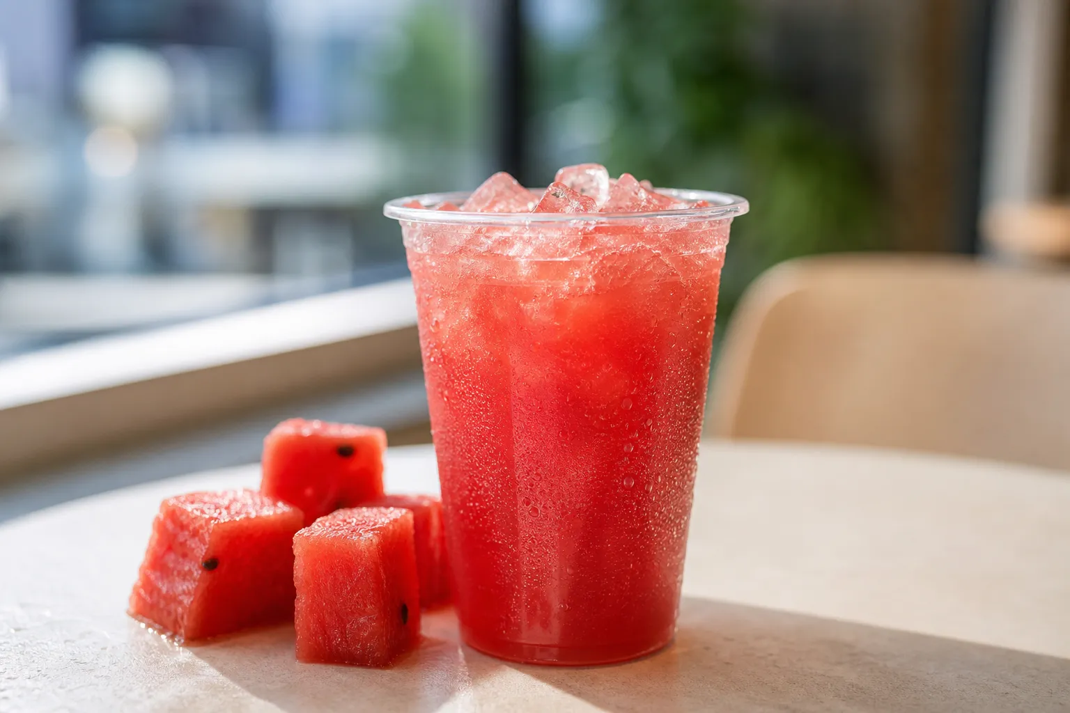 EDIYA Watermelon Juice summer fresh fruit drink trend