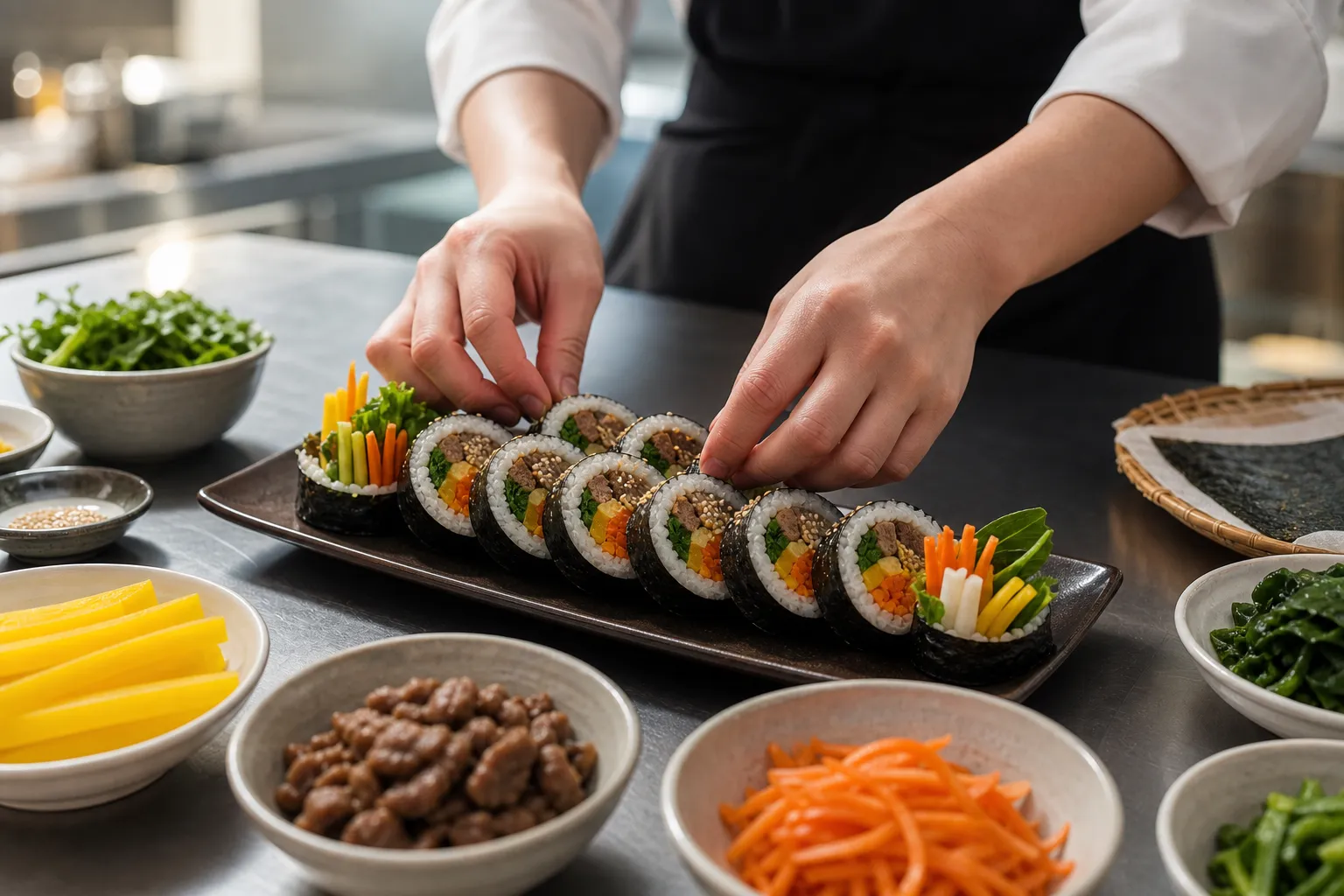 Gimcheon Gimbap Recipe Contest Guide 3rd Gimcheon Gimbap Cooking Competition concept
