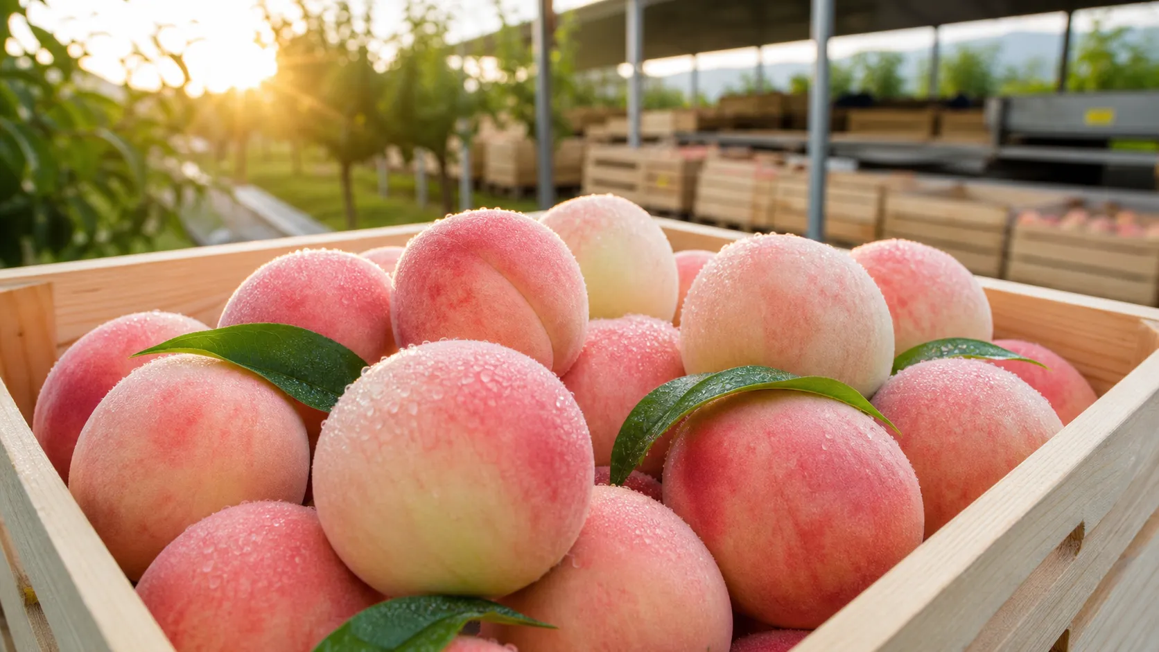 Gyeongbuk Shinbi Peach first shipments 2026 season