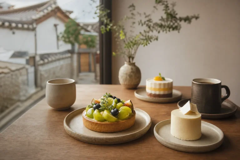 New Dessert Cafes in Seochon: Opetit Ver, PAUS, and Lororo Dessert Seoul cafe trend