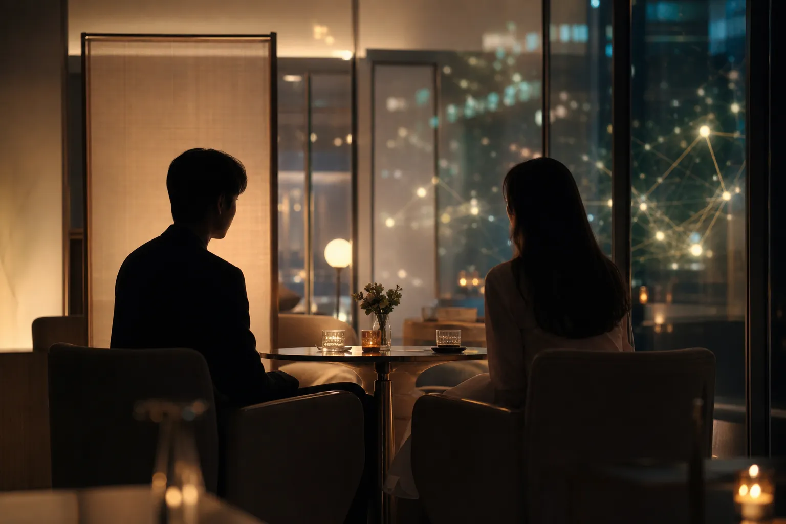 Stand Bi Me on Wavve Episodes 1 and 2 AI-matched dates concept