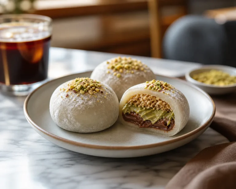 Seongsu Softbar Dubai Chocolate Mochi chewy dessert trend