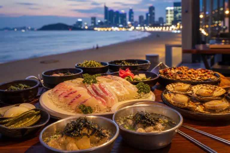 Haeundae hidden sashimi restaurants beachside guide