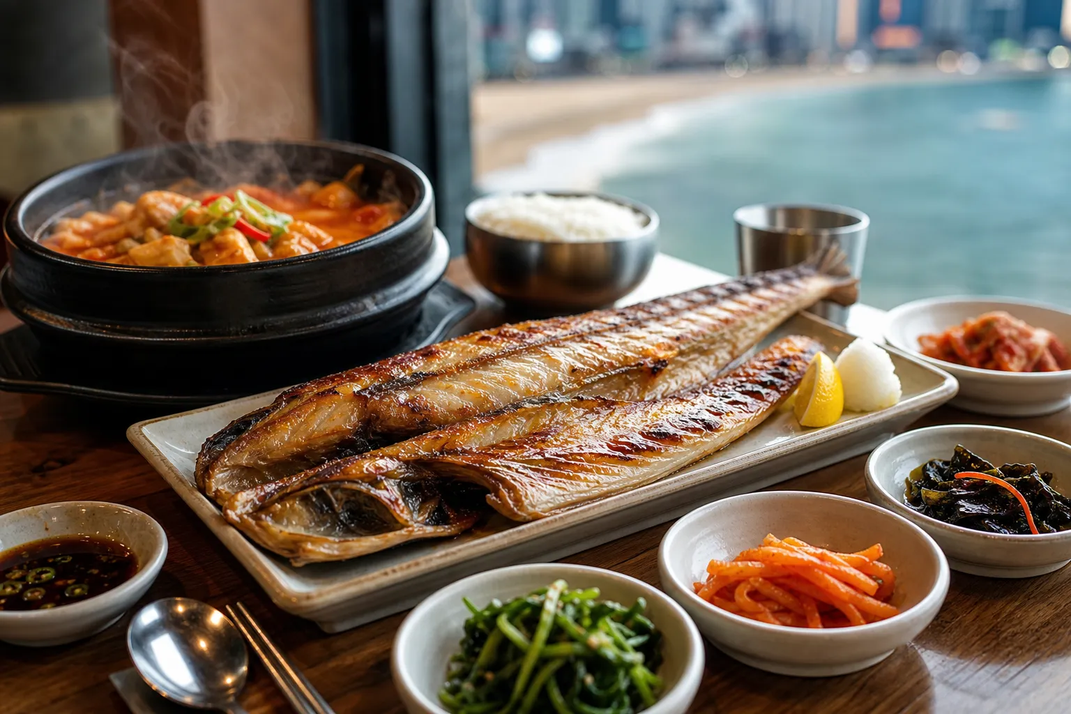 Gwangalli Fish Grill Guide: Hanbada Suyeong Main Branch for Semi-Dried Fish and Fresh Monkfish