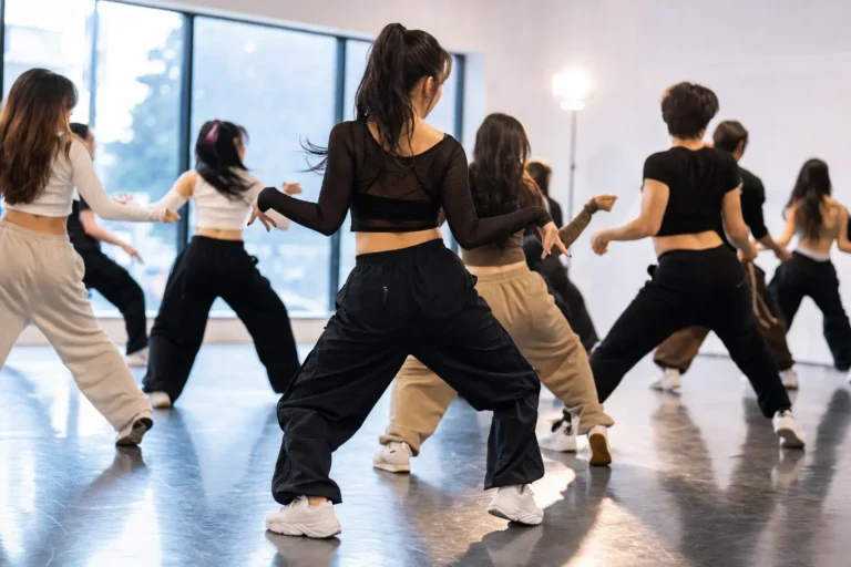 Washington K-Pop Academy 2026 free classes dance studio concept