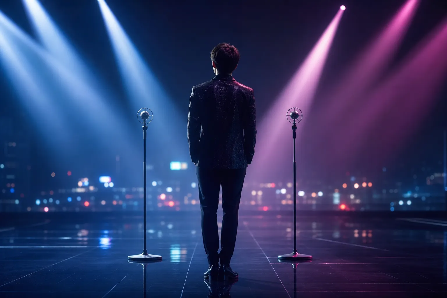 EVAN Debut Single “RIDE OR DIE” two-track solo launch stage concept