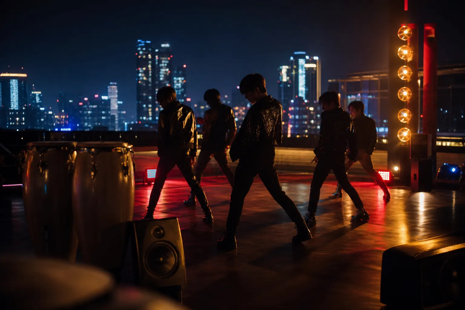 BOYNEXTDOOR VIRAL Remix Released With SANTOS BRAVOS Collaboration stage concept