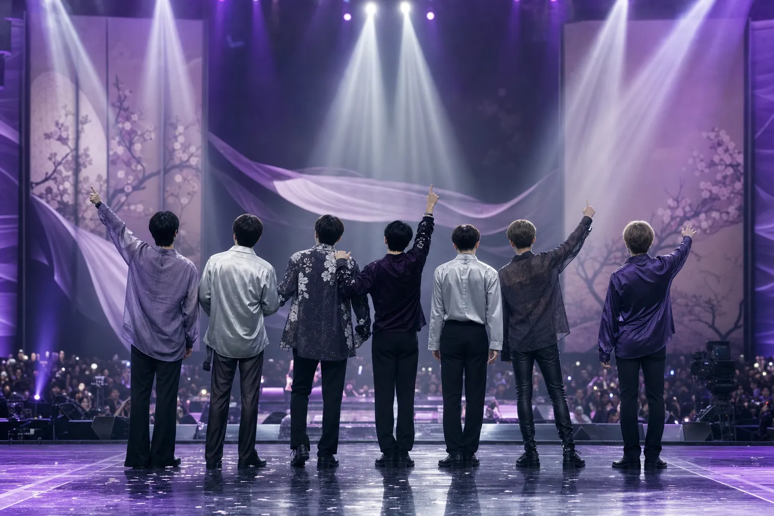 BTS Arirang Returns to Billboard 200 Top 10 at No. 10 stage concept