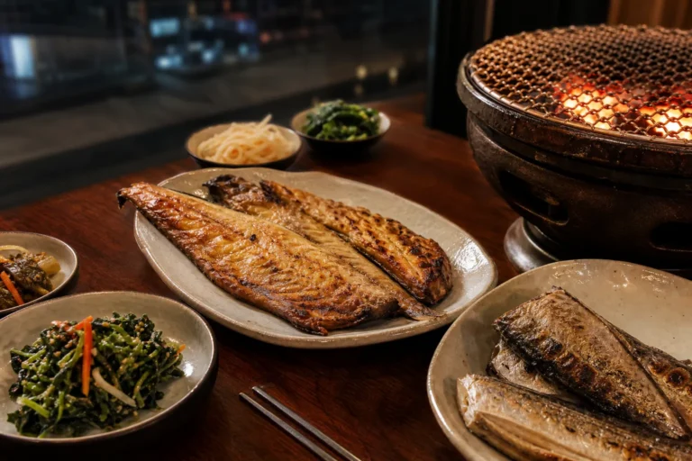 Eulwangri Ggudeokjip Magok Balsan Branch charcoal-roasted fish in Seoul