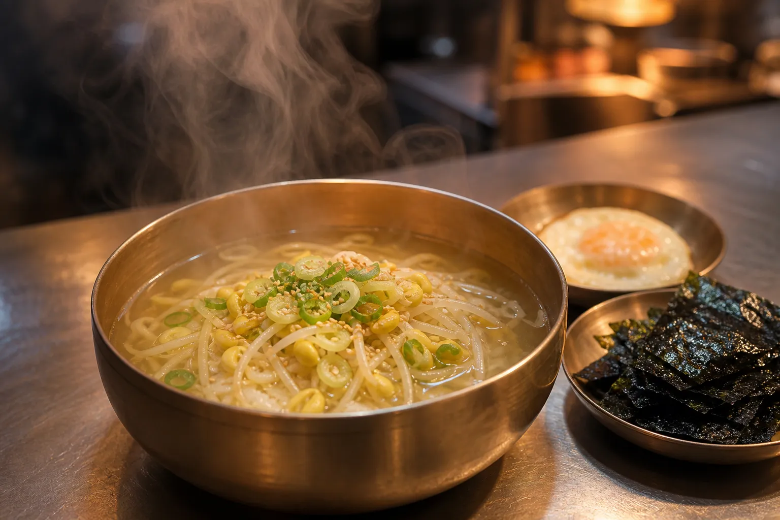 Nambu Market kongnamul gukbap Jeonju comfort food bowl