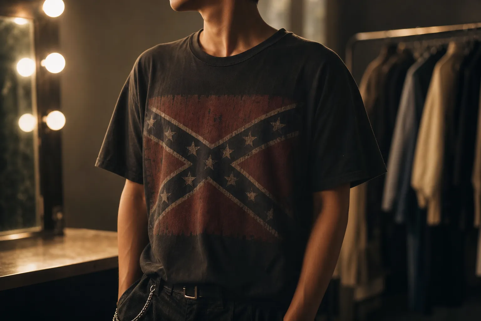 Mark Confederate Flag T-Shirt Controversy Upper Room apology concept