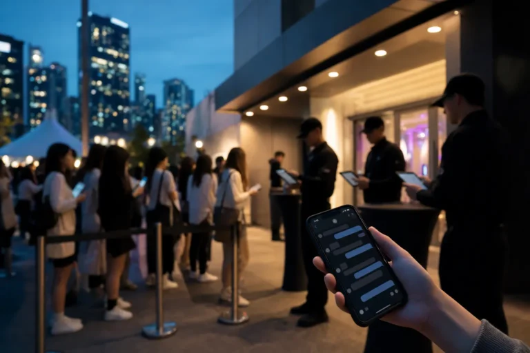 ILLIT Telegram threats fan-sign security Seoul concept