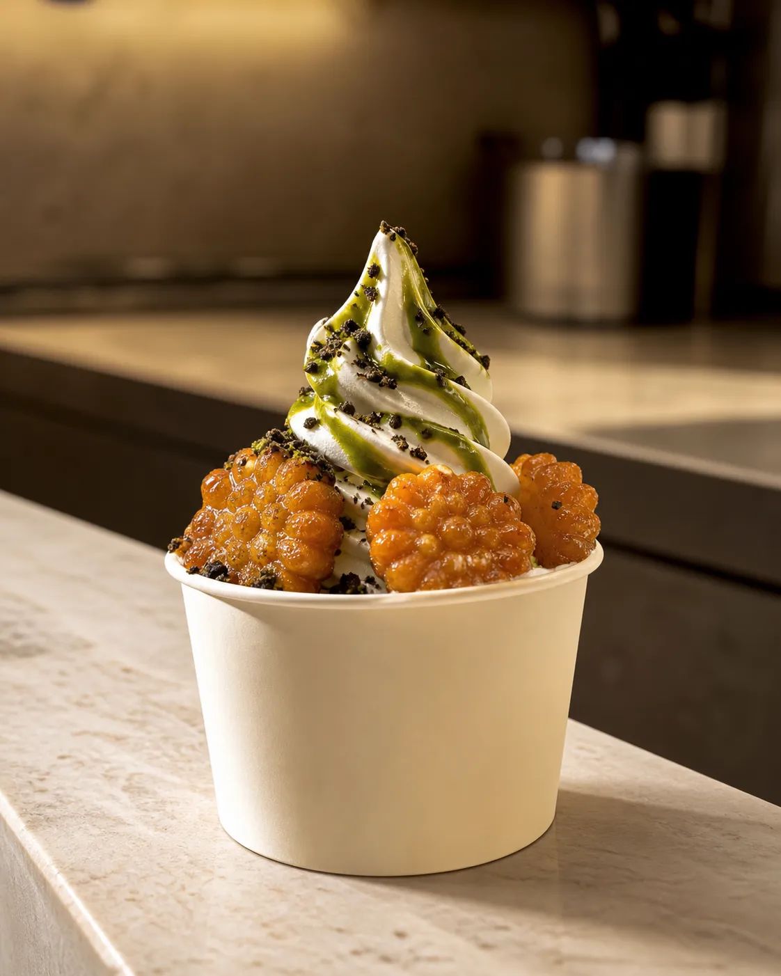 Burger King Yakgwa Ice Cream Golden Piece Seoul dessert trend