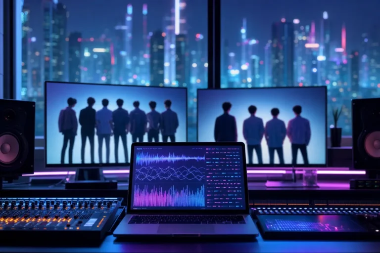 BTS and BLACKPINK Songs Flagged in K-pop AI Training Data Controversy stage concept