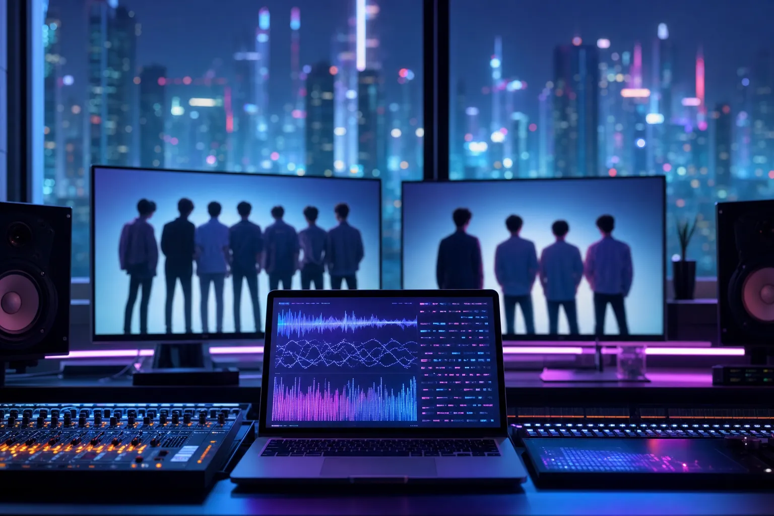 BTS and BLACKPINK Songs Flagged in K-pop AI Training Data Controversy stage concept